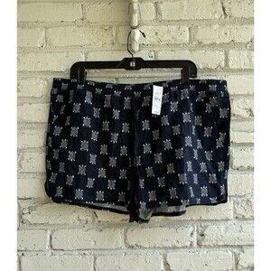 Loft Outlet Women’s XL Running Shorts - Navy Turtles NWT